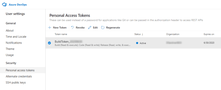 Azure Access Token